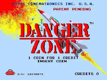 Danger Zone screen shot title